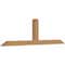 Ekena Millwork Portland Timber Gable Bracket, Western Red Cedar, 108"W x 31 1/2"H x 5 1/2"D x 5 1/2"F, 7/12 Pitch GBW108X31X0606POR00SWR - alternate 5